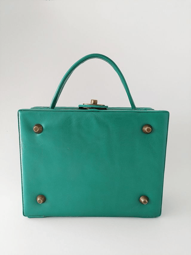 Peacock Feather Suitcase